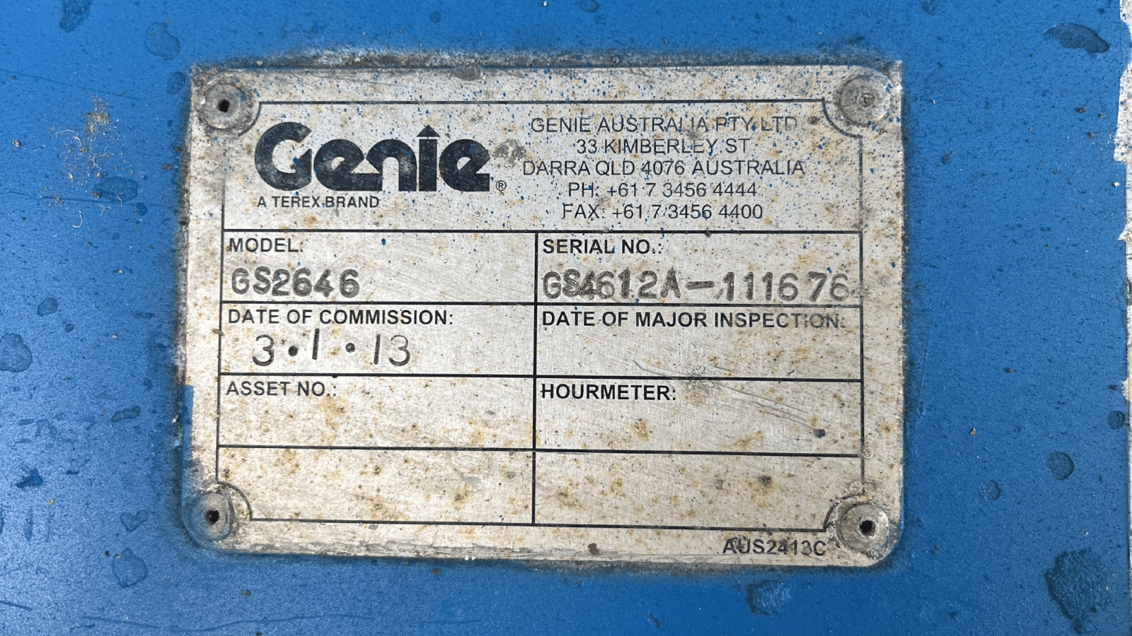 2012 Used Genie GS-2646 Scissor Lifts