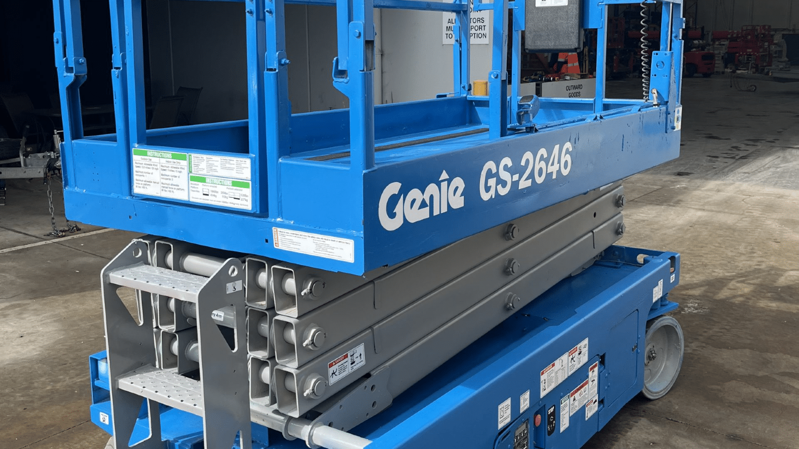 2012 Used Genie GS-2646 Scissor Lifts