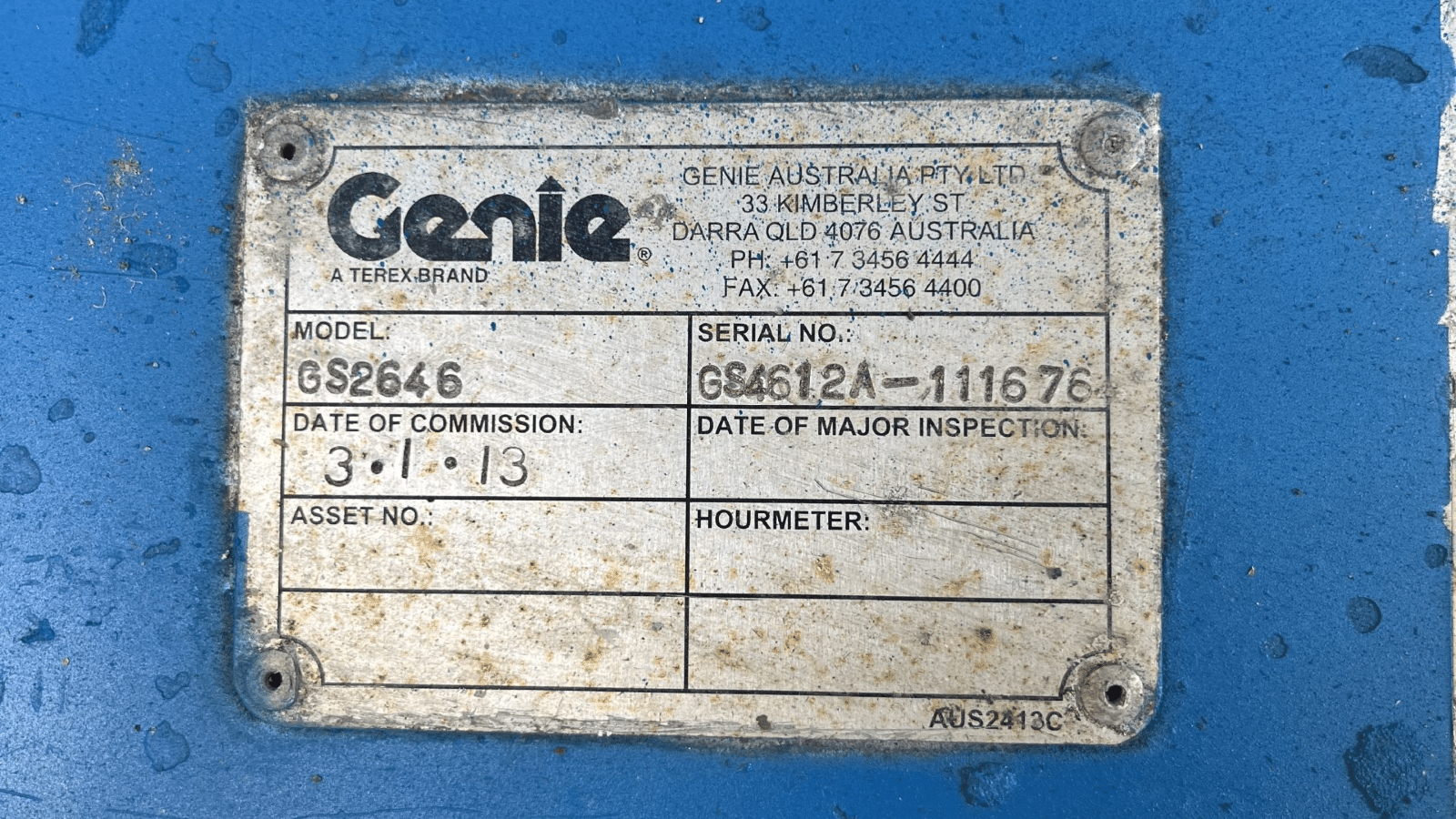 2012 Used Genie GS-2646 Scissor Lifts