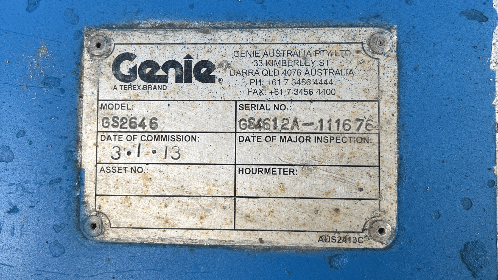 2012 Used Genie GS-2646 Scissor Lifts