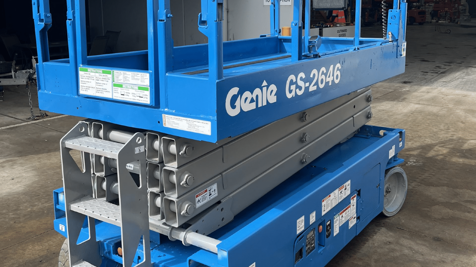 2012 Used Genie GS-2646 Scissor Lifts