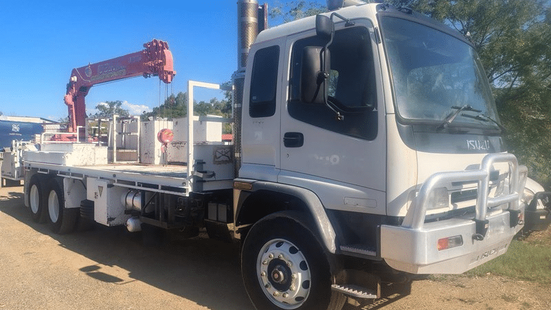 2007 Used Isuzu F-Series Crane Truck