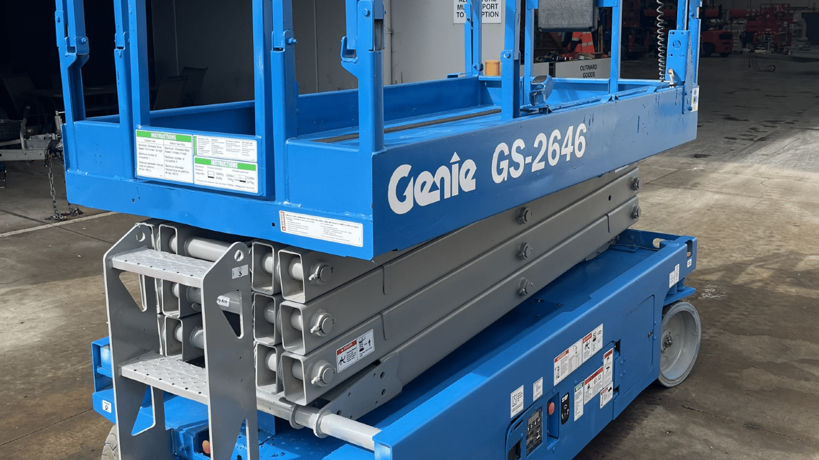 2012 Used Genie GS-2646 Scissor Lifts