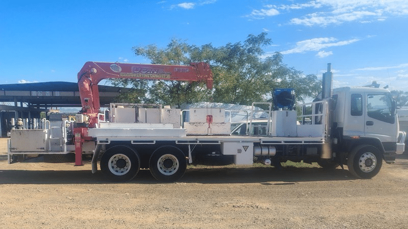 2007 Used Isuzu F-Series Crane Truck