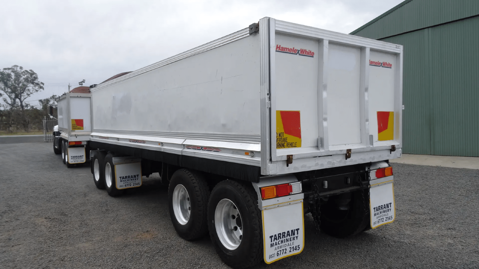 2007 Used Hamelex White Chassis Tipper