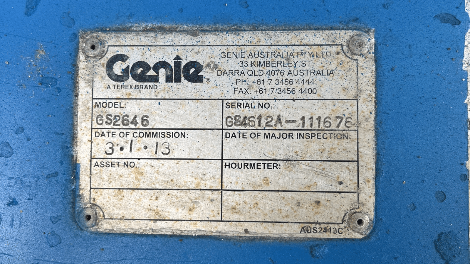2012 Used Genie GS-2646 Scissor Lifts