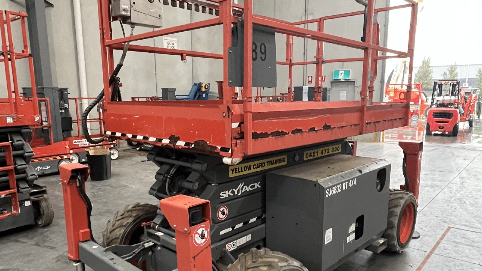 2017 Used Skyjack SJ6832 Scissor Lifts