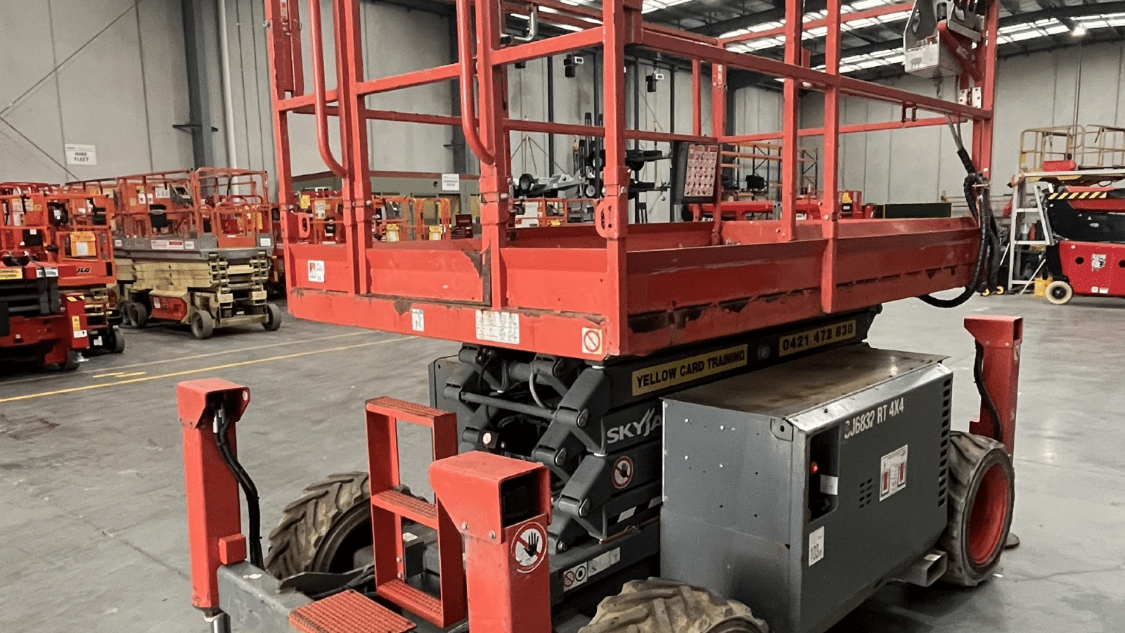 2017 Used Skyjack SJ6832 Scissor Lifts