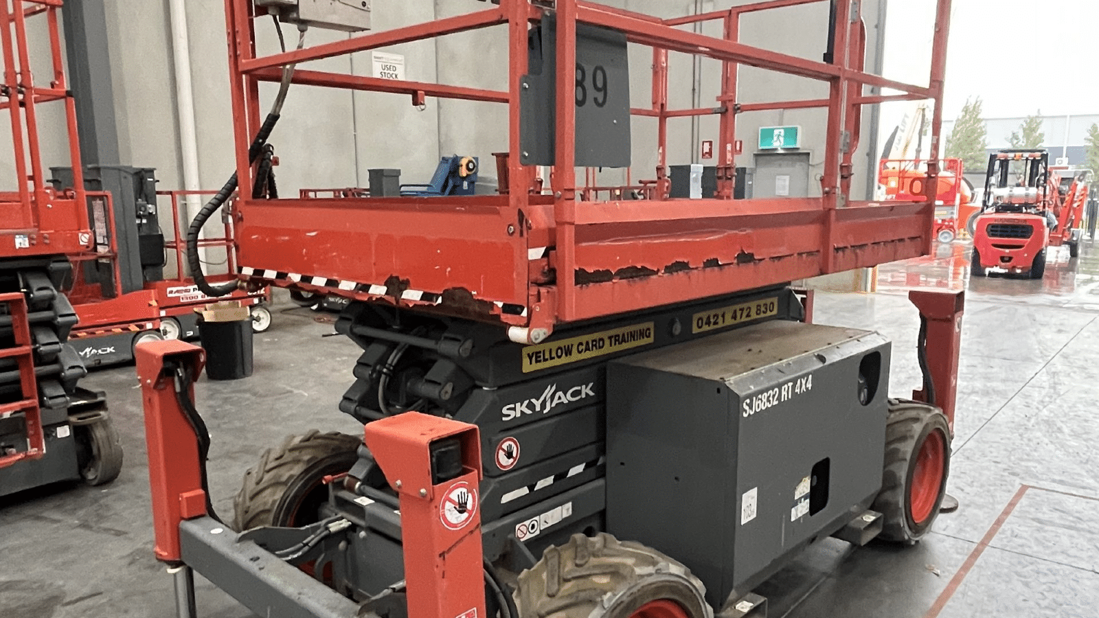 2017 Used Skyjack SJ6832 Scissor Lifts