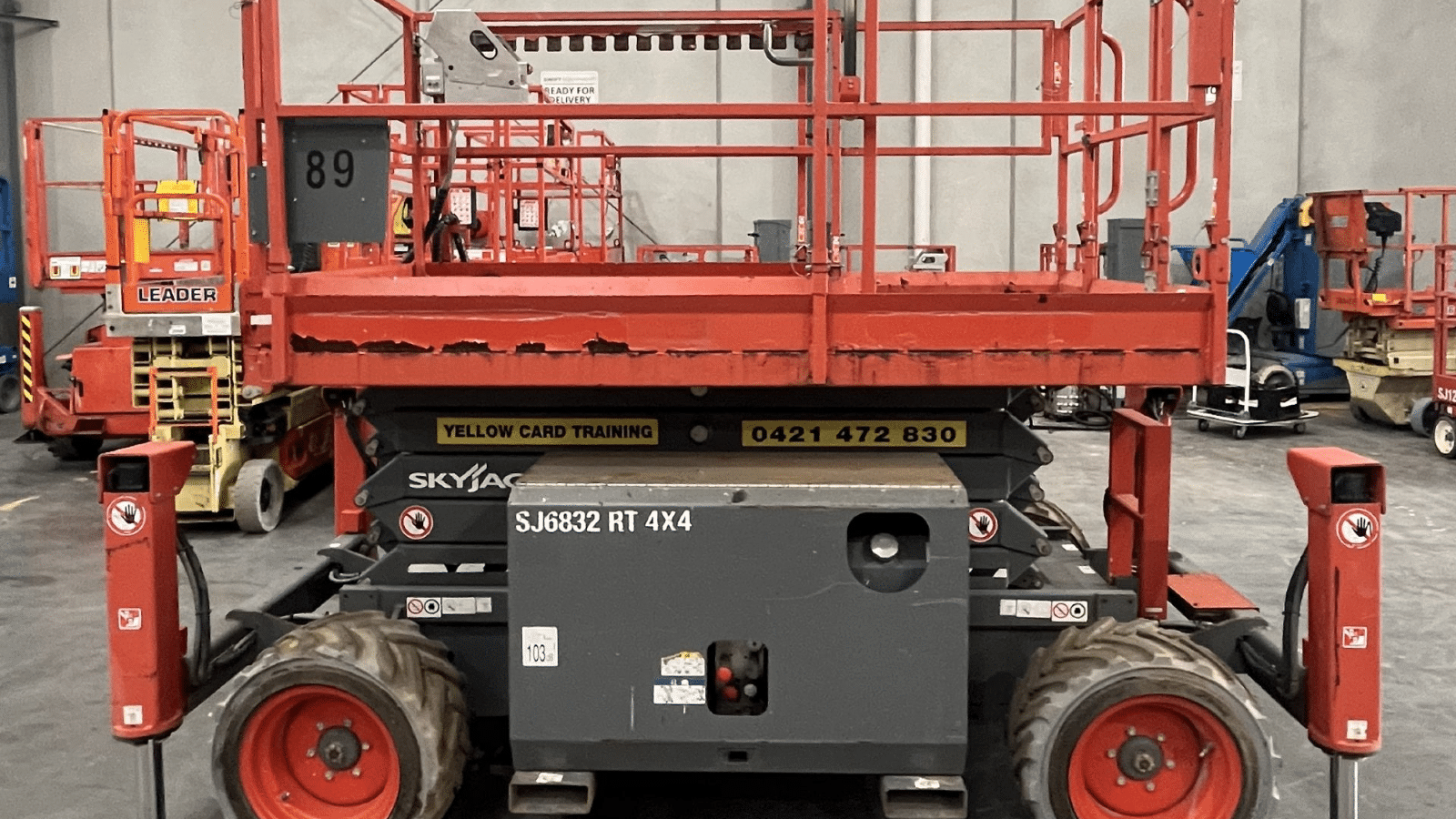 2017 Used Skyjack SJ6832 Scissor Lifts