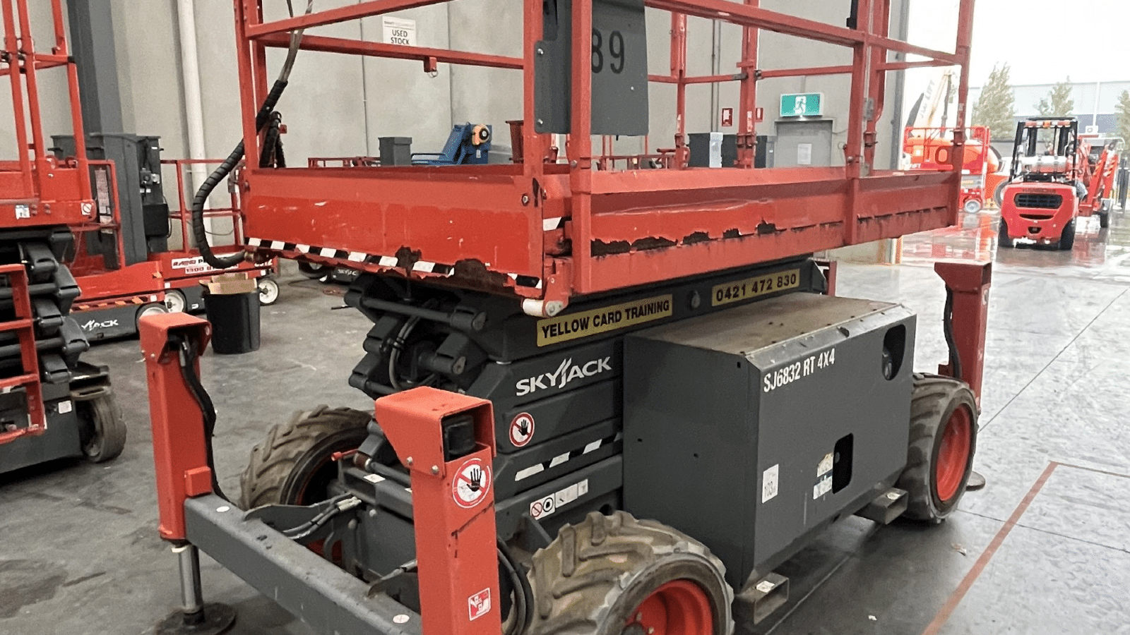 2017 Used Skyjack SJ6832 Scissor Lifts