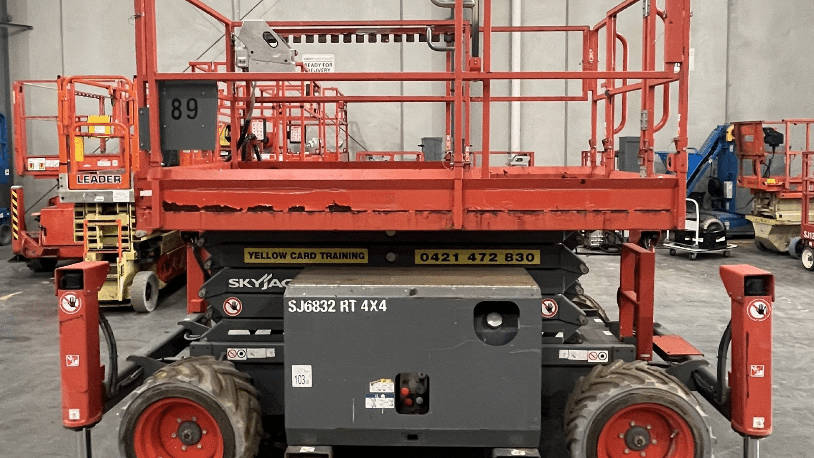 2017 Used Skyjack SJ6832 Scissor Lifts