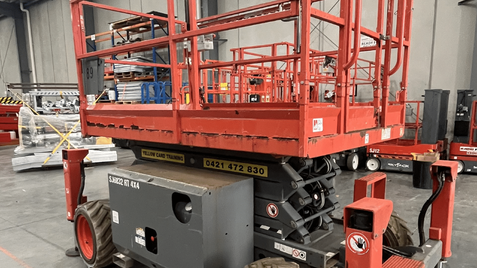 2017 Used Skyjack SJ6832 Scissor Lifts