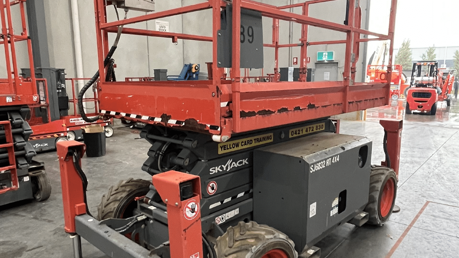 2017 Used Skyjack SJ6832 Scissor Lifts