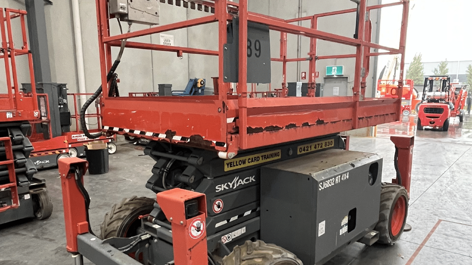 2017 Used Skyjack SJ6832 Scissor Lifts