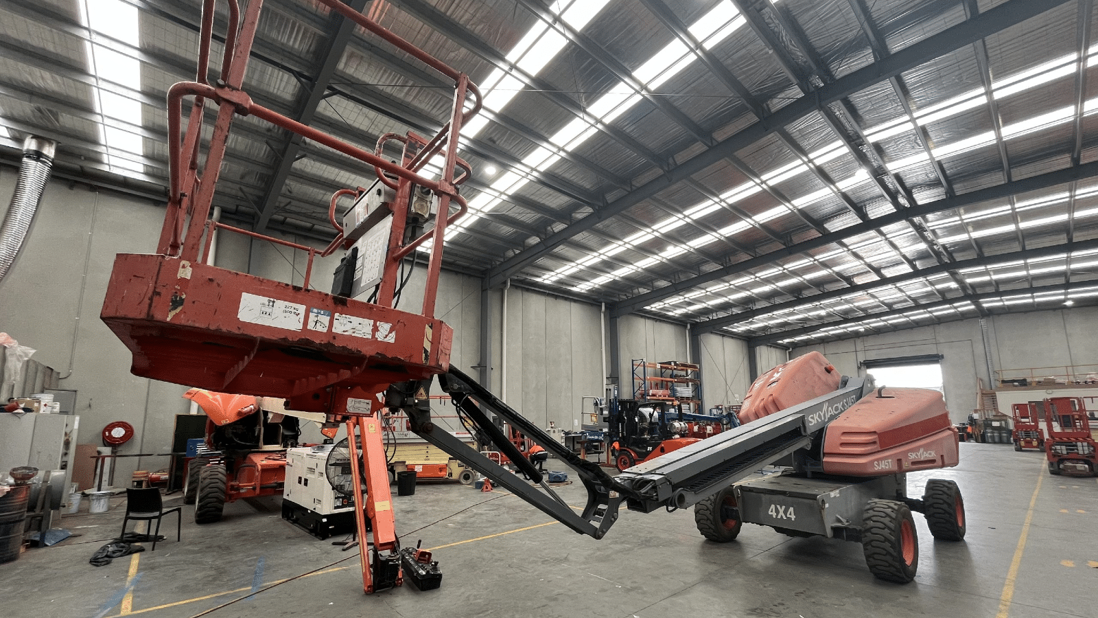 2014 Used SkyJack SJ45T Boom Lifts