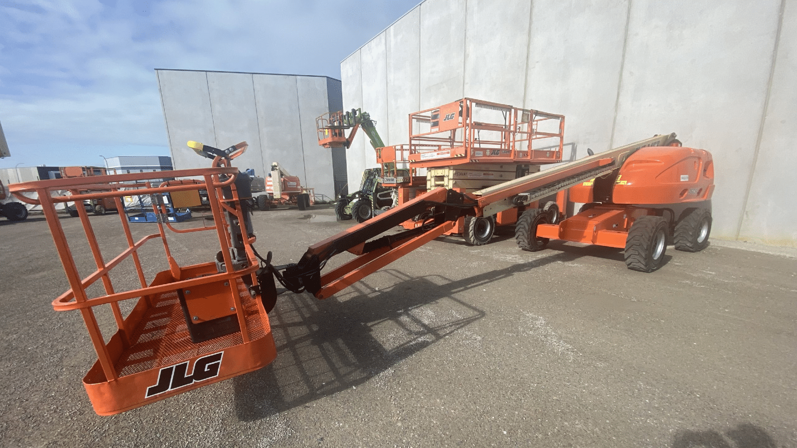 2012 Used Jlg 460SJ Boom Lifts