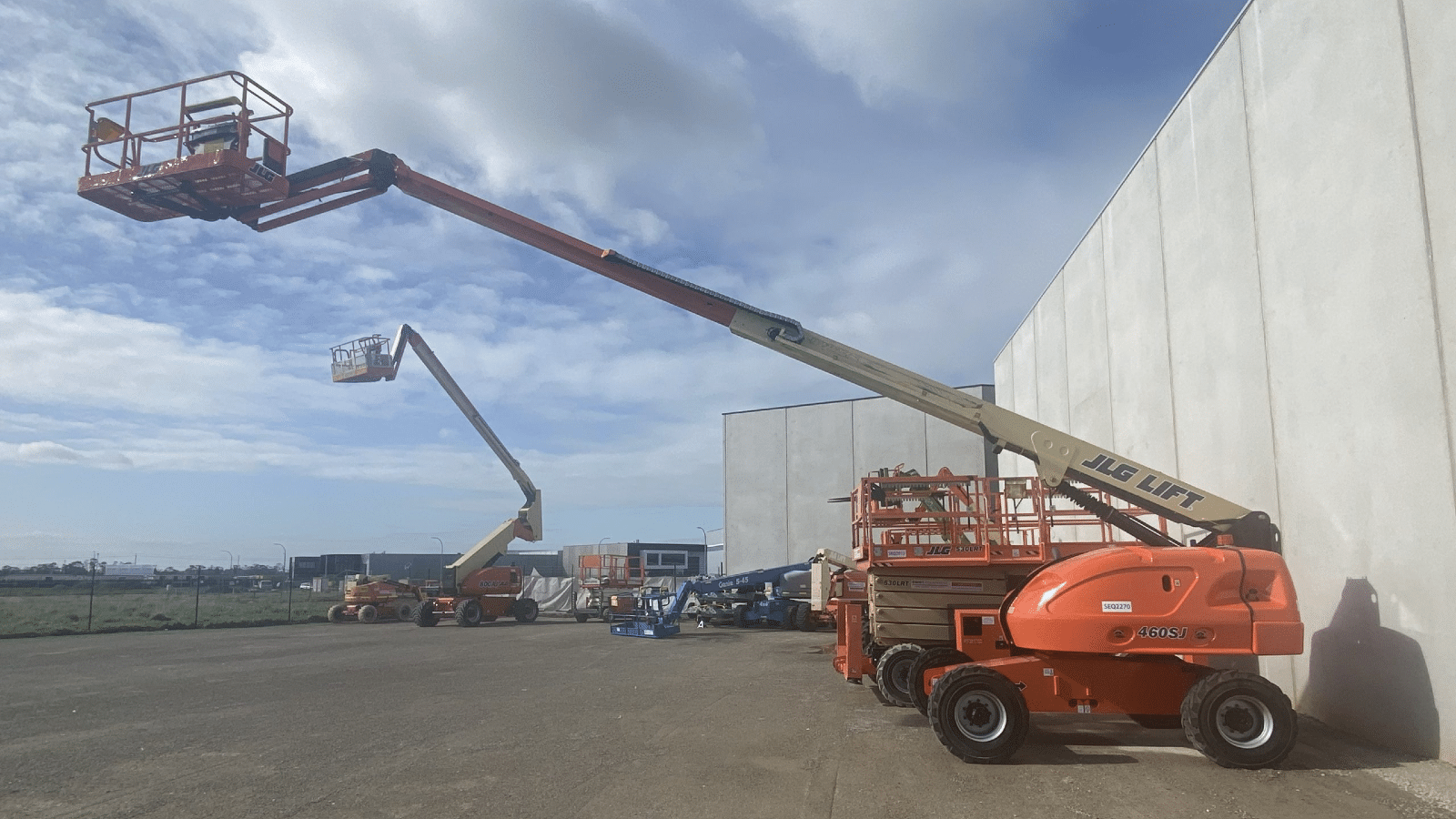 2012 Used Jlg 460SJ Boom Lifts