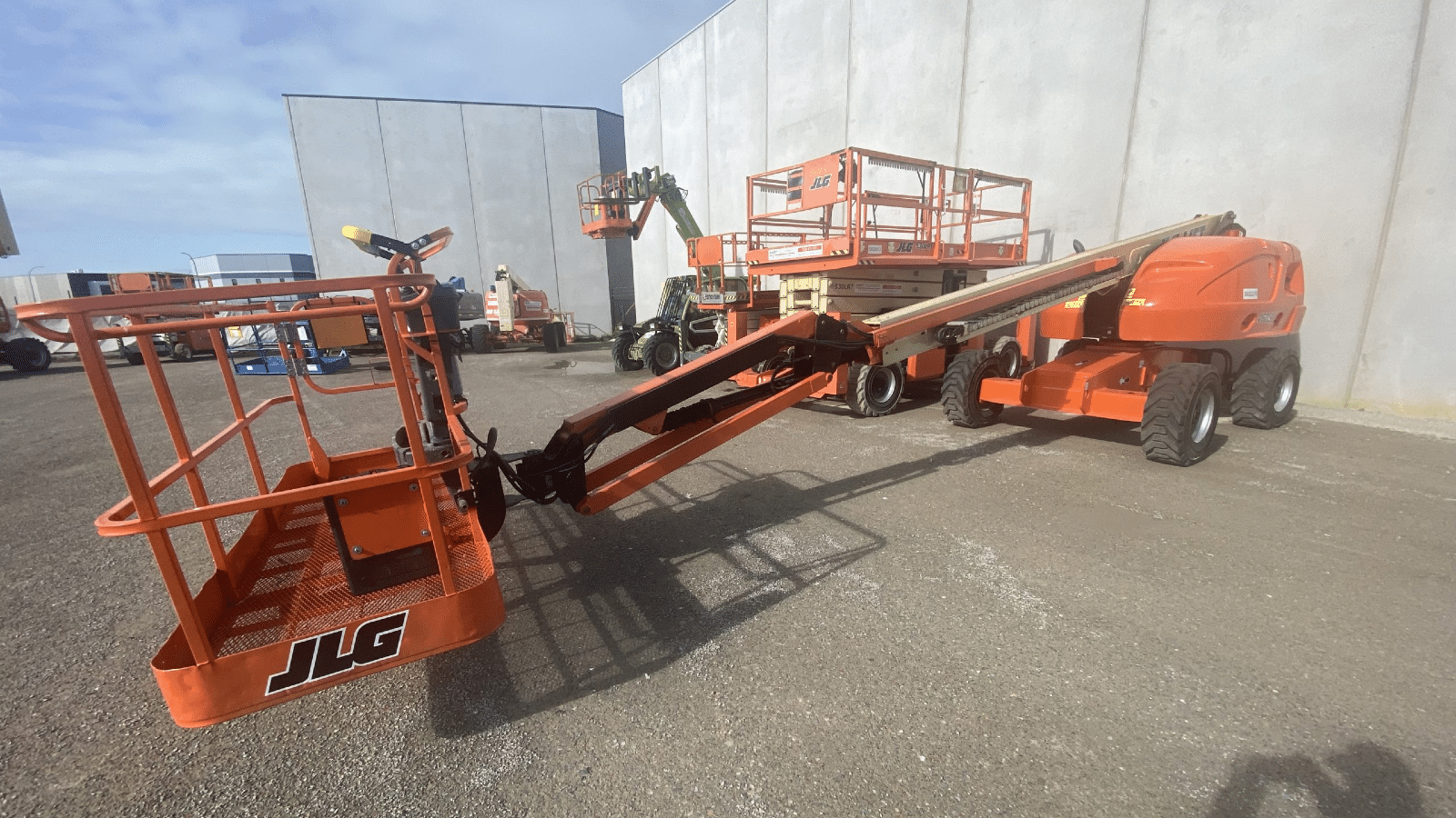 2012 Used Jlg 460SJ Boom Lifts