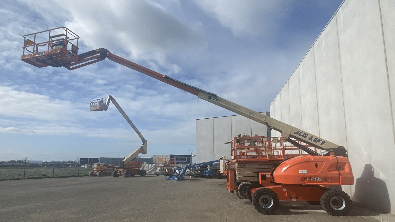 2012 Used Jlg 460SJ Boom Lifts