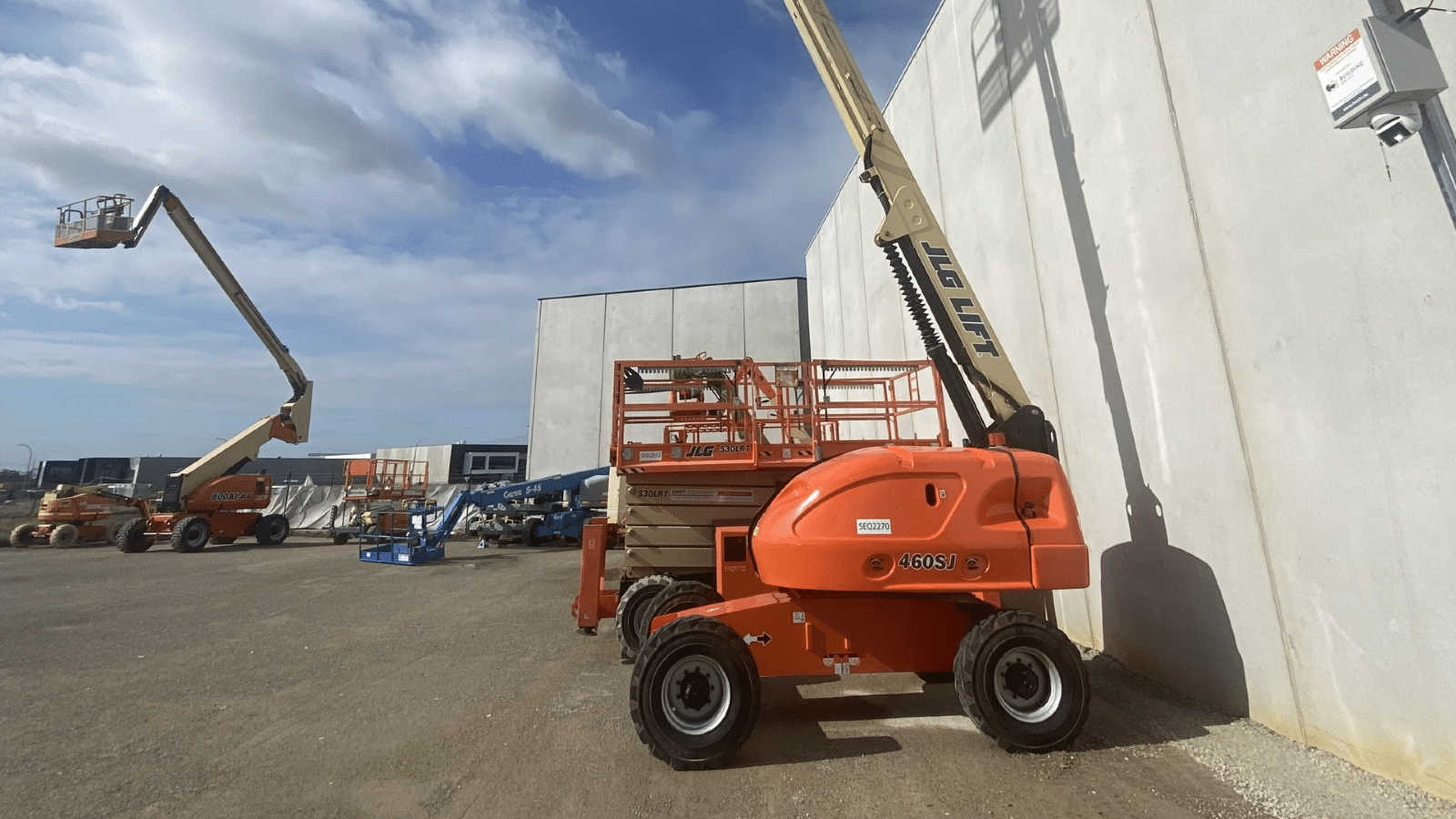 2012 Used Jlg 460SJ Boom Lifts