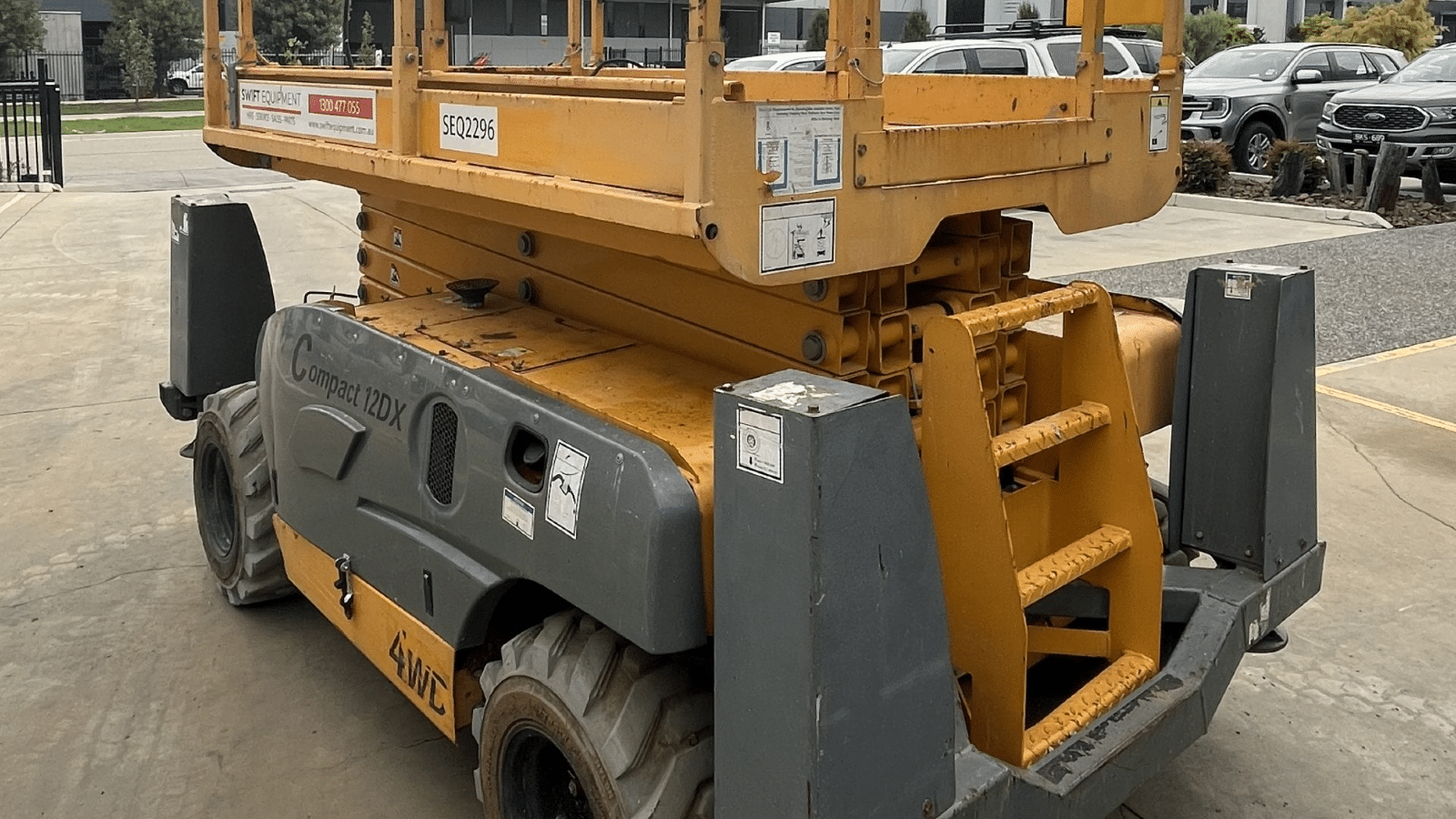 2016 Used Haulotte Compact 12DX Scissor Lifts