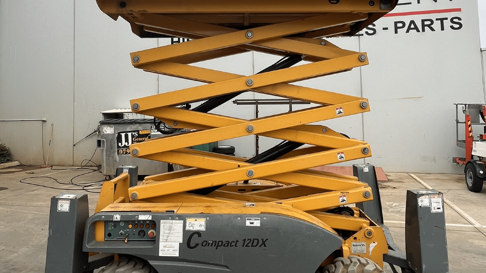 2016 Used Haulotte Compact 12DX Scissor Lifts