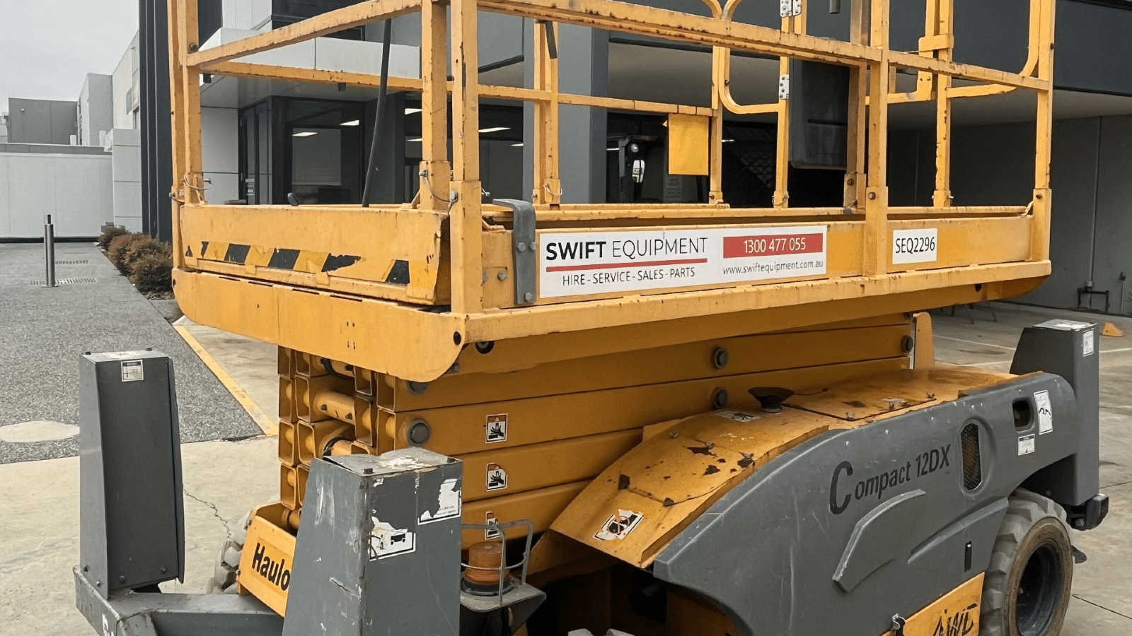 2016 Used Haulotte Compact 12DX Scissor Lifts