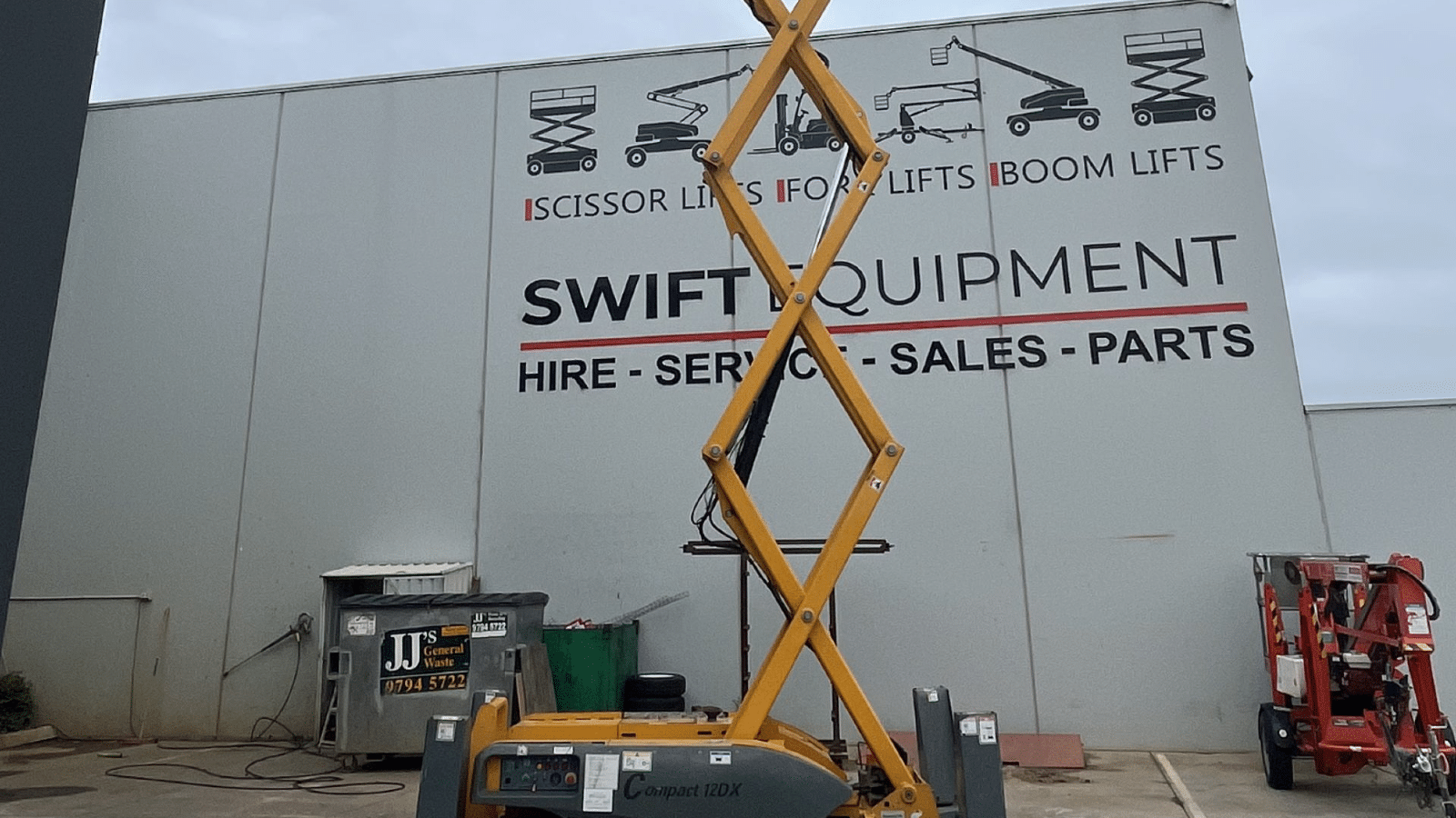 2016 Used Haulotte Compact 12DX Scissor Lifts