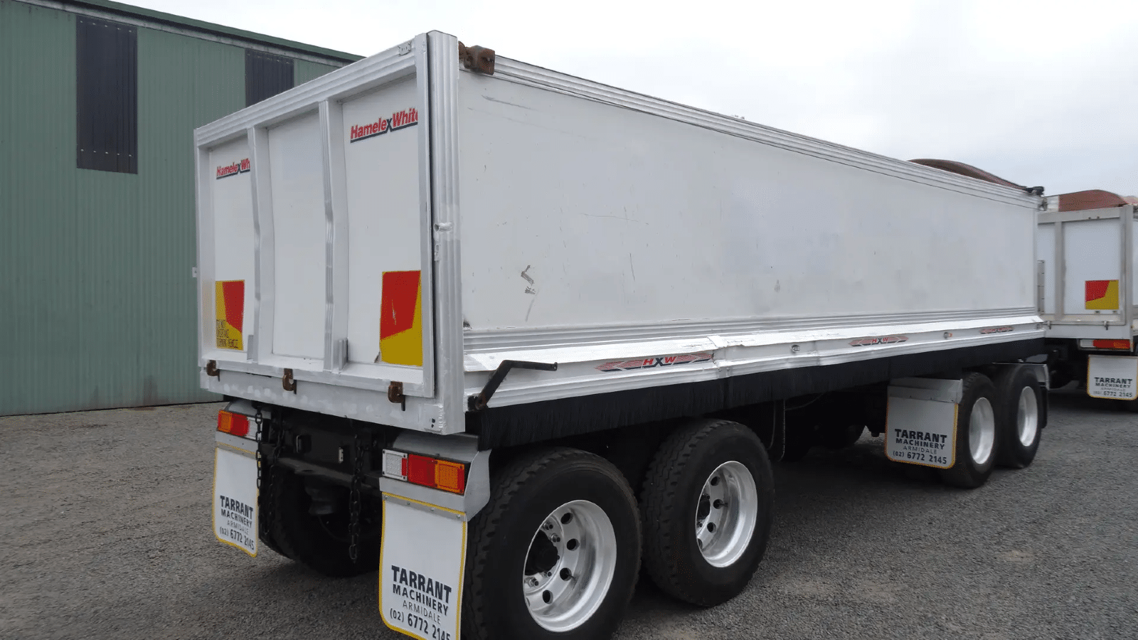2007 Used Hamelex White Chassis Tipper