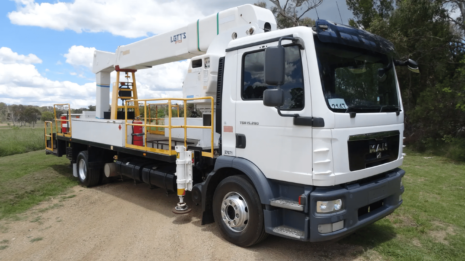 2013 Used MAN TGM Cherry Picker