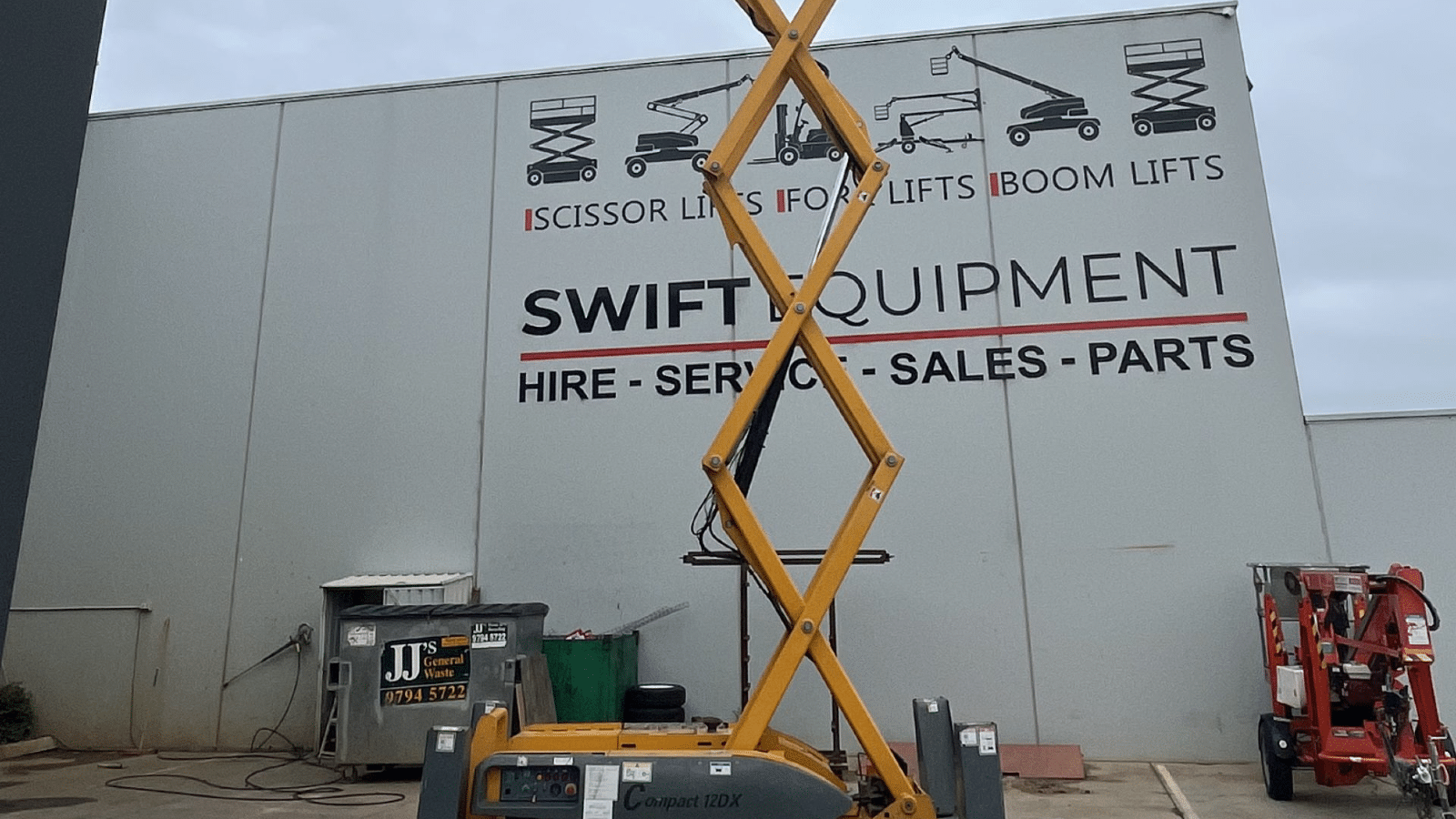 2016 Used Haulotte Compact 12DX Scissor Lifts