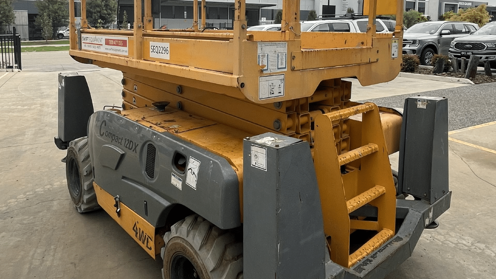 2016 Used Haulotte Compact 12DX Scissor Lifts