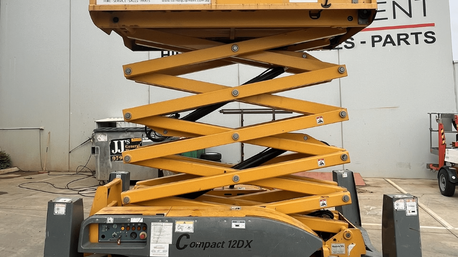 2016 Used Haulotte Compact 12DX Scissor Lifts