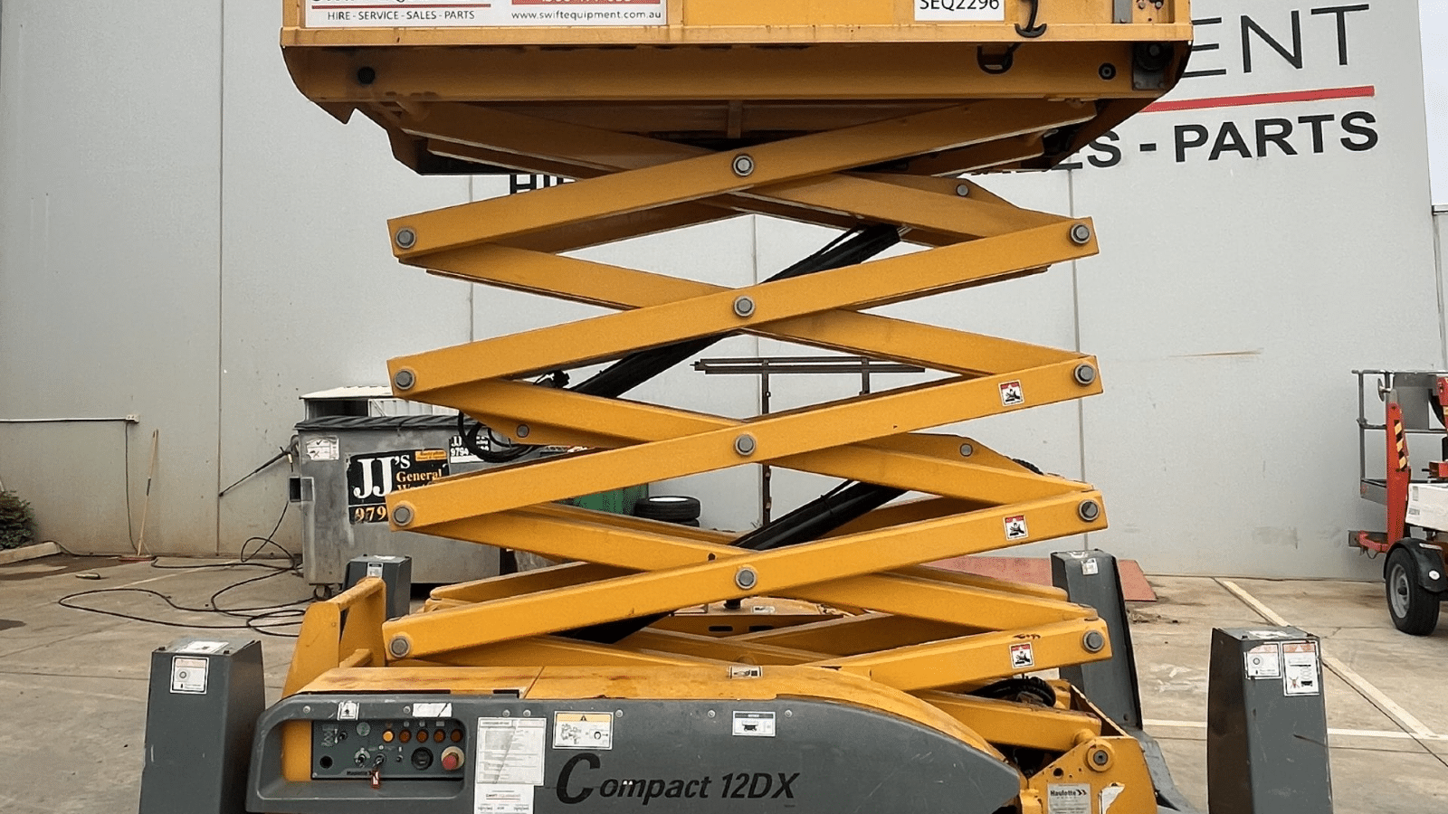 2016 Used Haulotte Compact 12DX Scissor Lifts