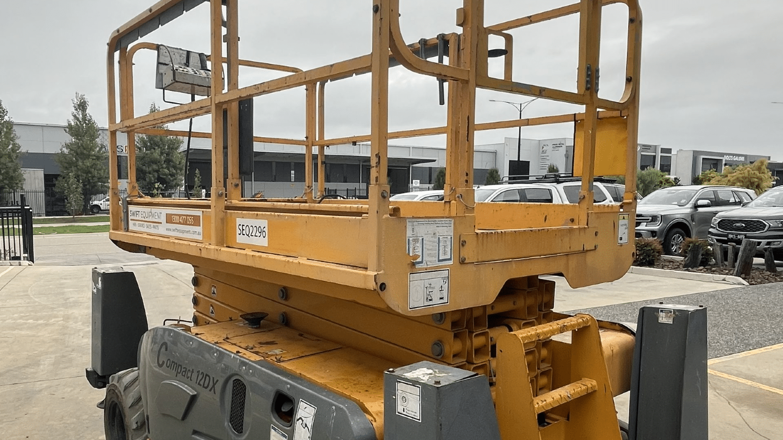 2016 Used Haulotte Compact 12DX Scissor Lifts