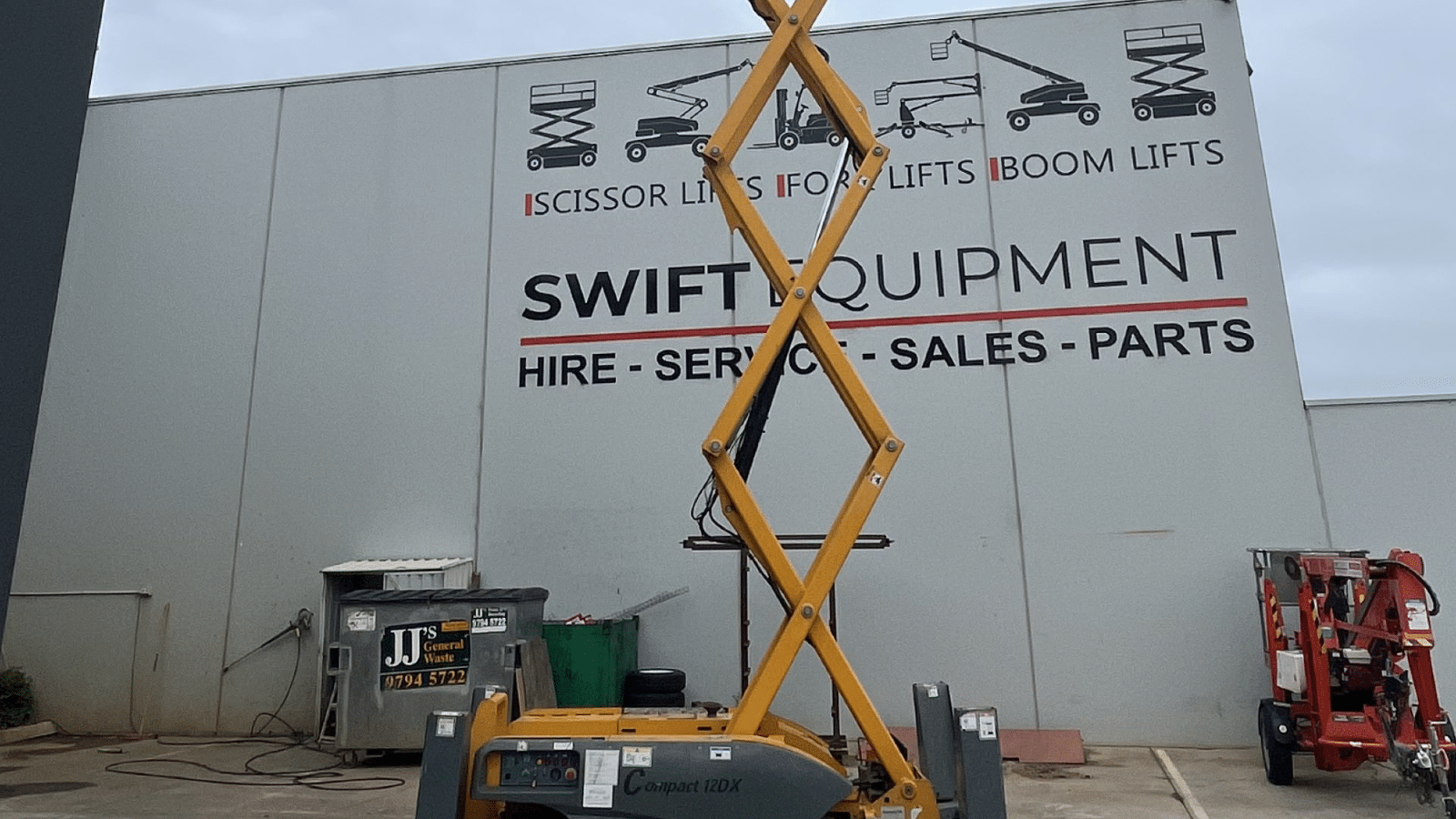 2016 Used Haulotte Compact 12DX Scissor Lifts