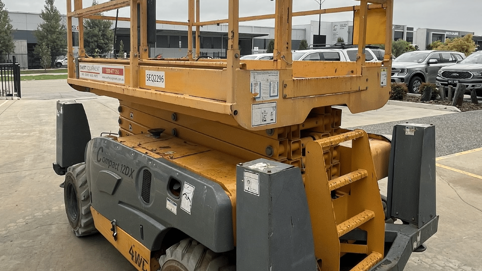 2016 Used Haulotte Compact 12DX Scissor Lifts