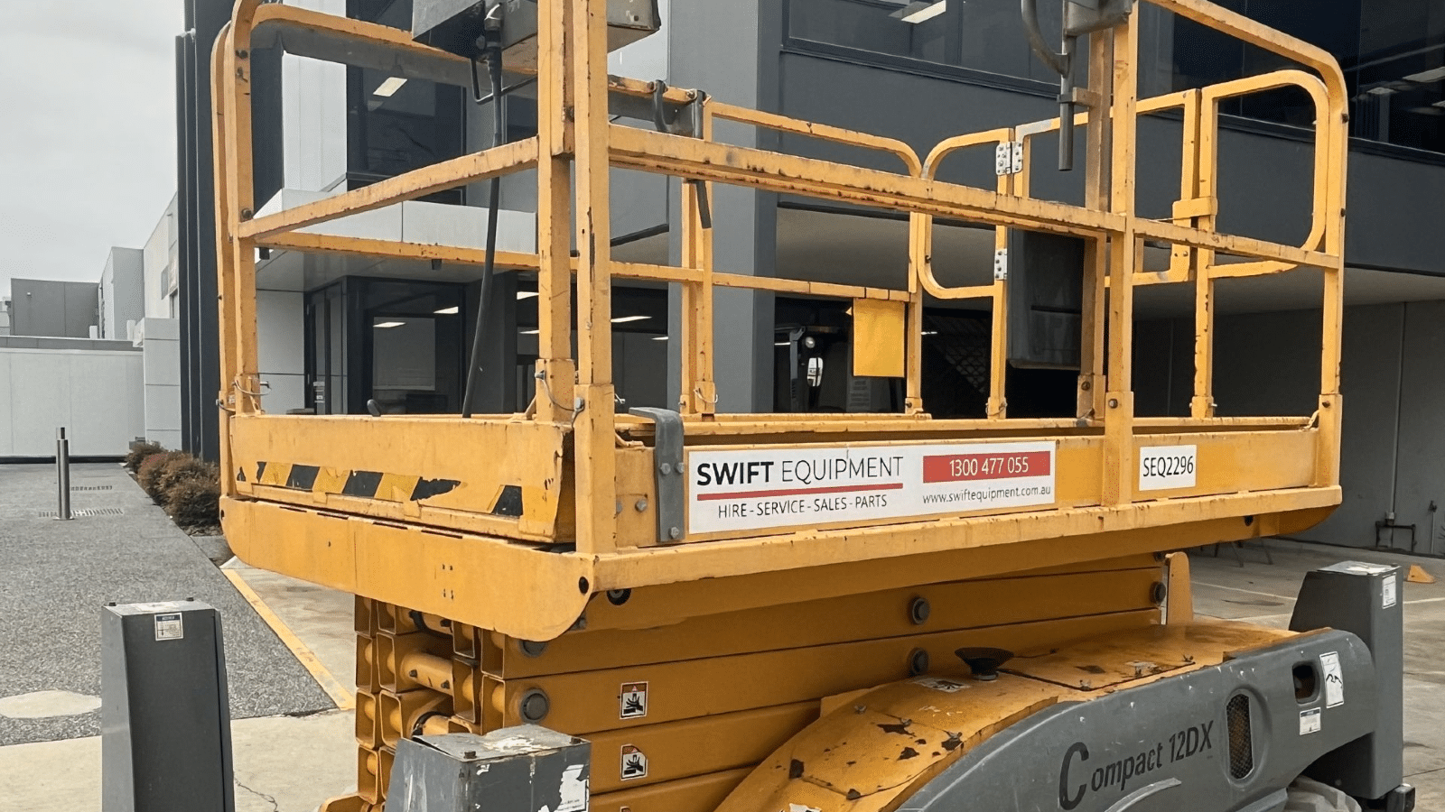 2016 Used Haulotte Compact 12DX Scissor Lifts