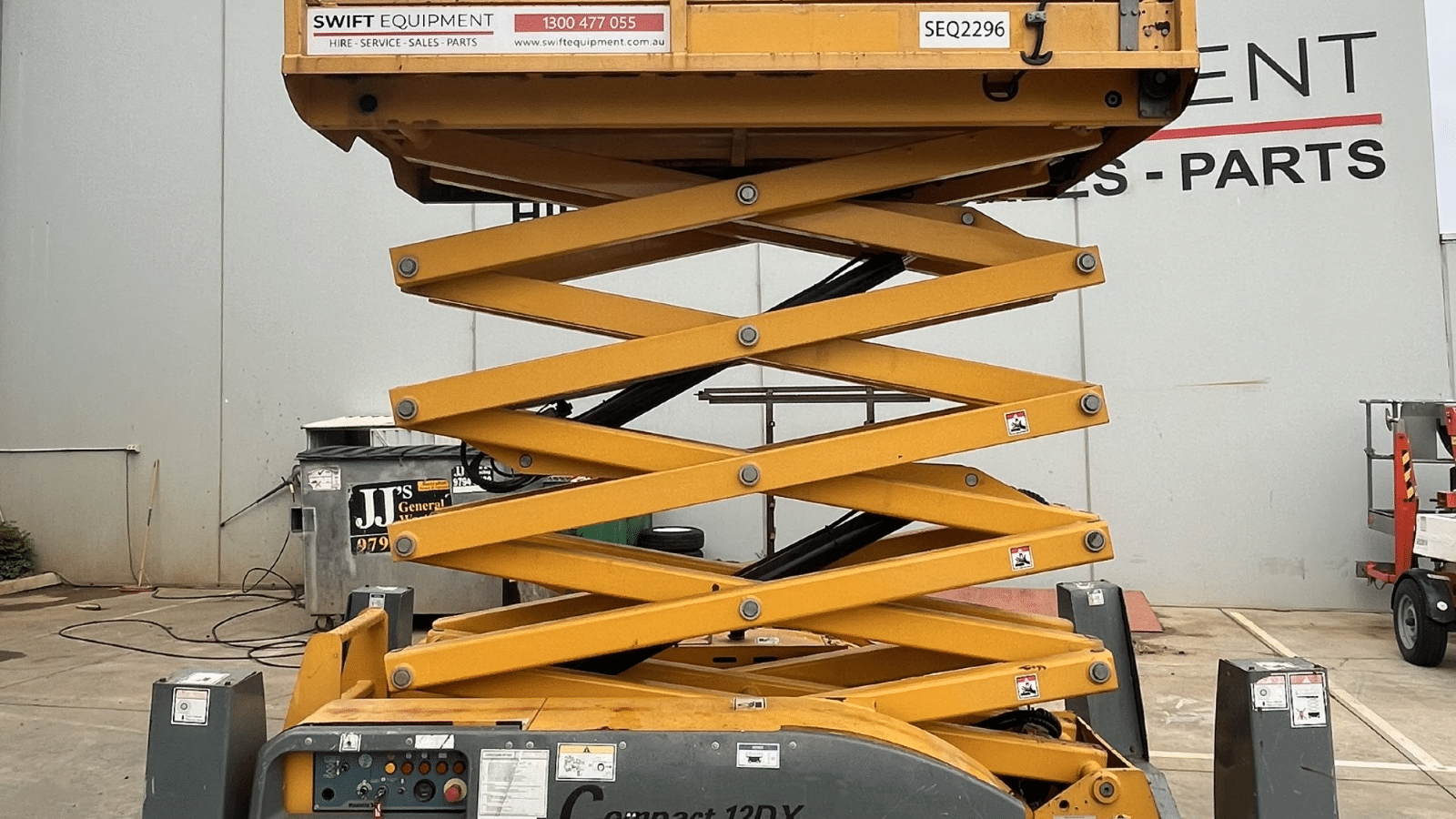 2016 Used Haulotte Compact 12DX Scissor Lifts