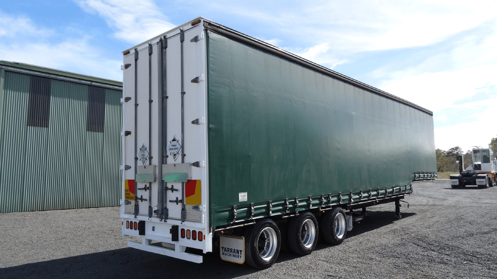 2000 Used Krueger Curtainsider