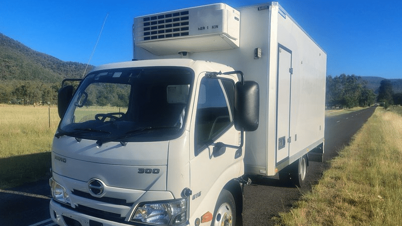 2021 Used Hino 300 Series Refrigerated Truck