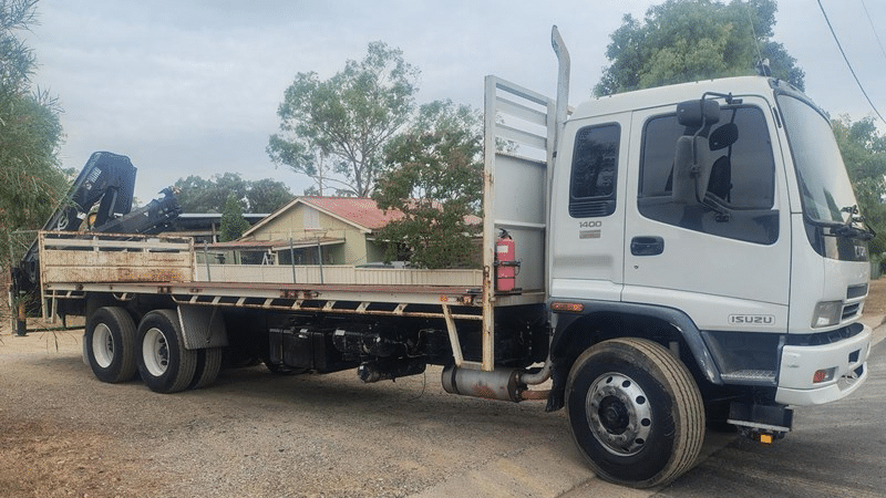 2005 Used Isuzu F-Series Crane Truck