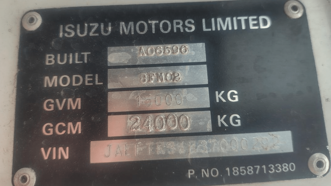 2004 Used Isuzu F-Series Tipper