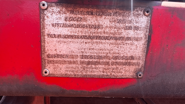 2012 Used Dolly Bogie Trailer