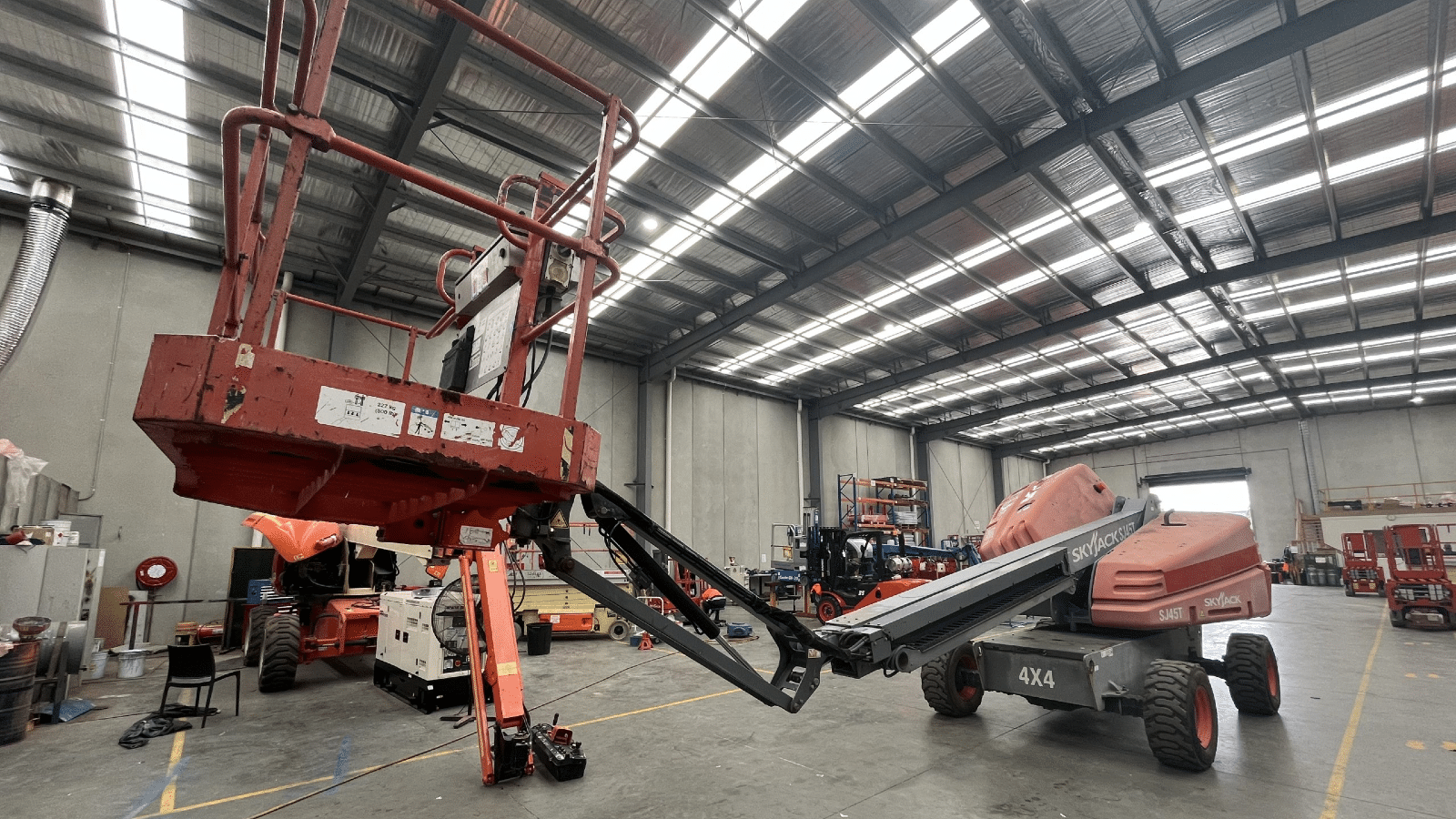 2014 Used SkyJack SJ45T Boom Lifts