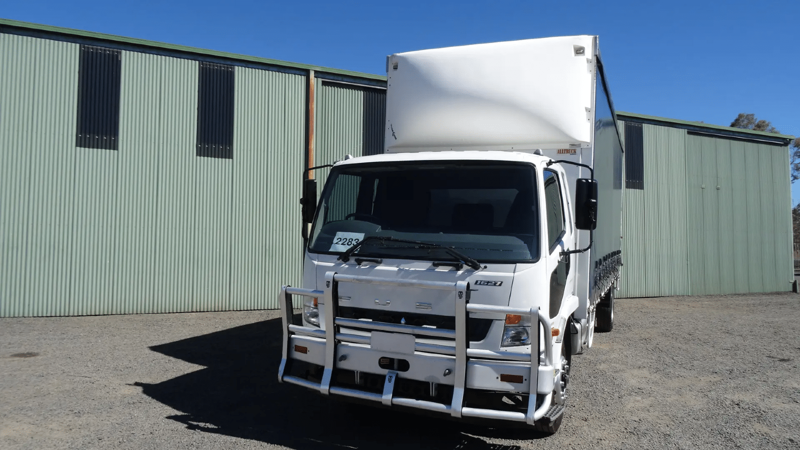 2017 Used Mitsubishi Fighter Curtainsider