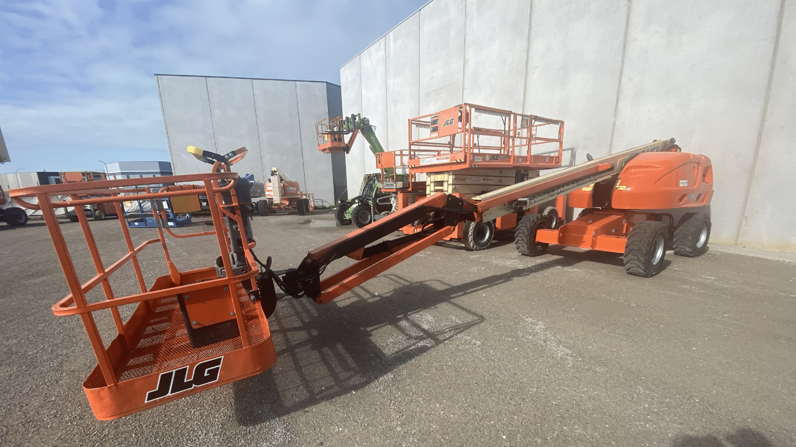 2012 Used Jlg 460SJ Boom Lifts