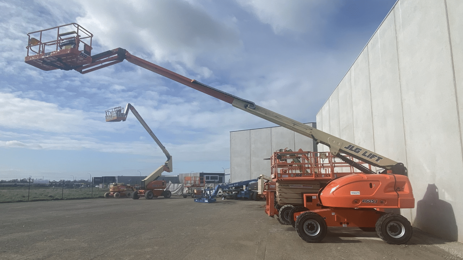 2012 Used Jlg 460SJ Boom Lifts