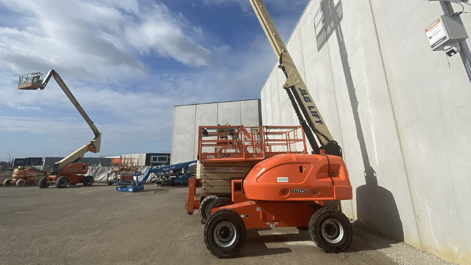 2012 Used Jlg 460SJ Boom Lifts